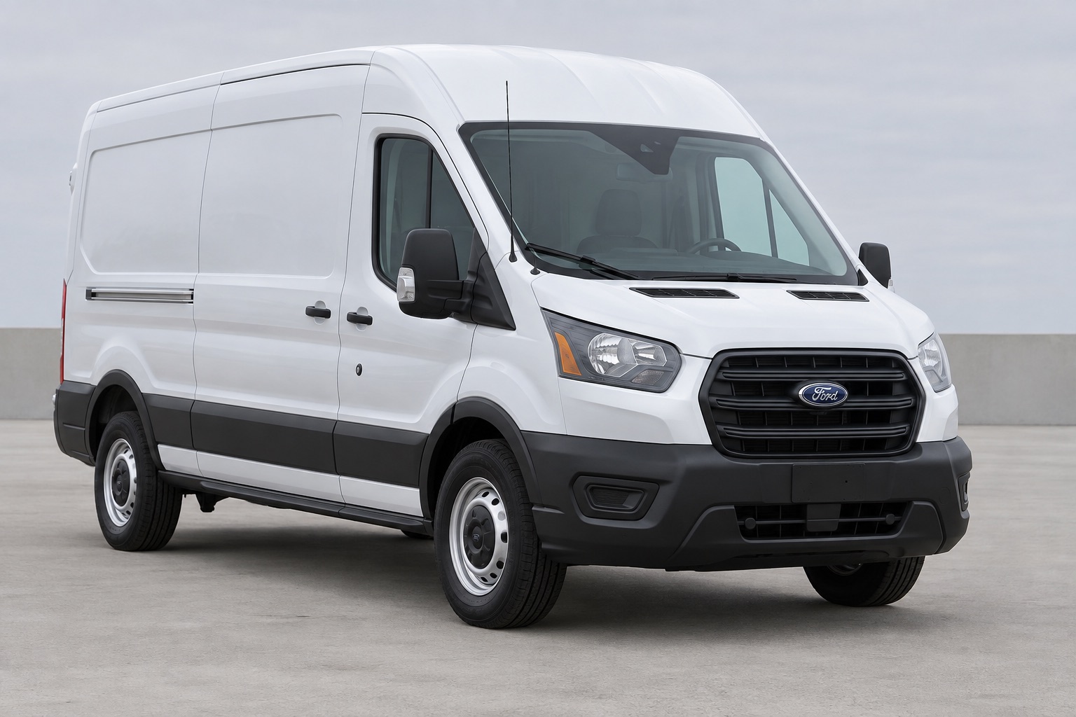 2024 Ford Transit 100.8" Roof windshield replacement in Los Angeles, CA